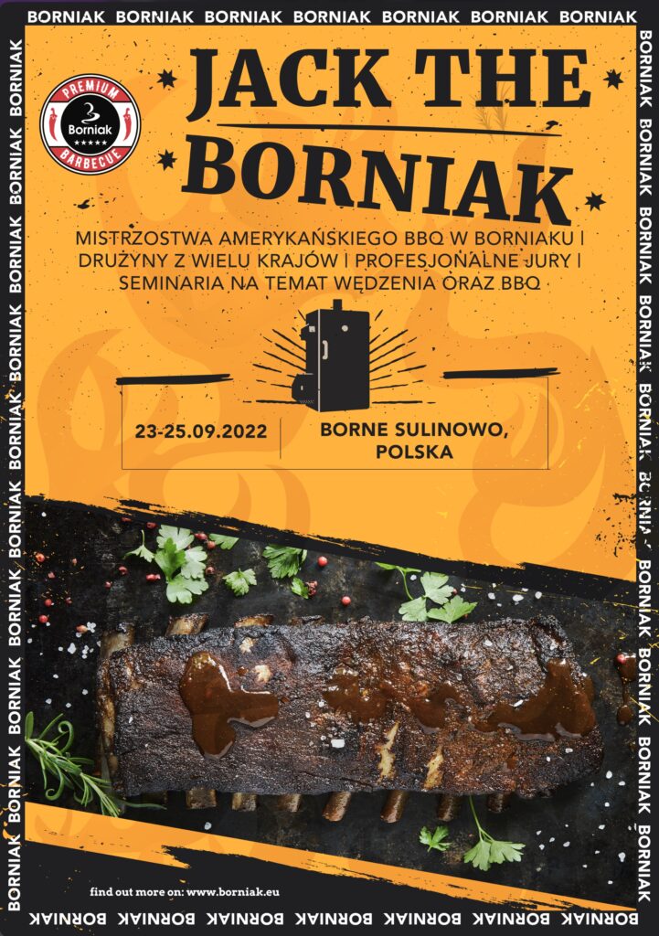 Plakat promocyjny wydarzenia Jack the Borniak