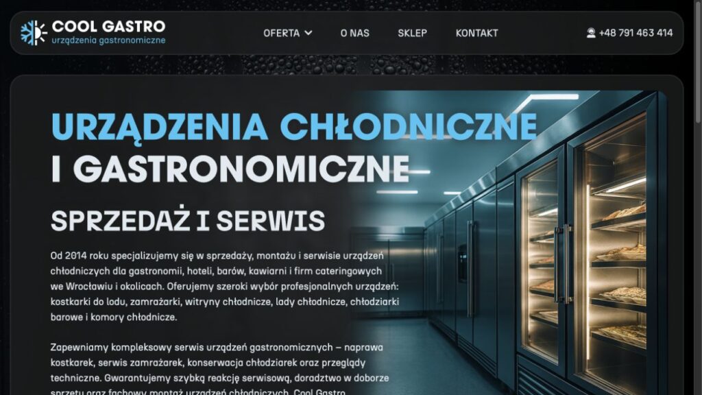 Strona główna CoolGastro — urządzenia chłodnicze i gastronomiczne